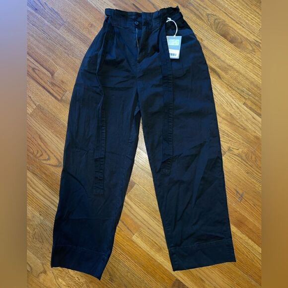 Everlane The Paperbag Black Pants - Picture 14 of 14